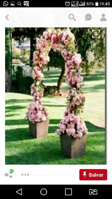 Como ter um arco lindo na sua cerimonia gastando pouco ♡ - 1