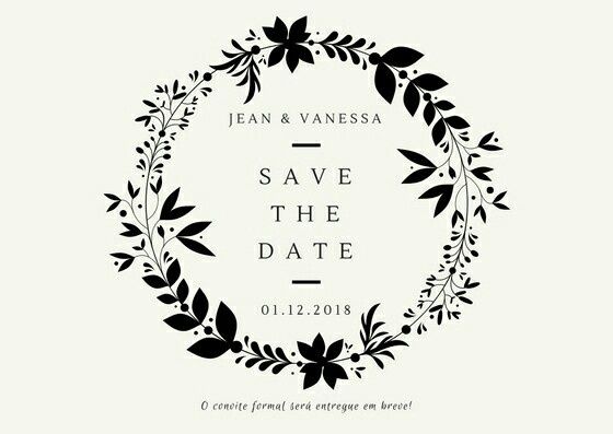 Save the date x Pré-wedding 1