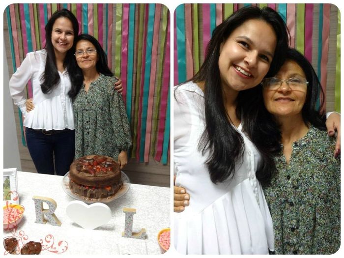 Minha Mãe e eu!