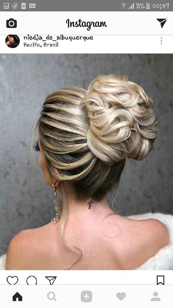 Qual será o tipo do penteado? - 1