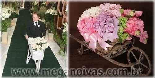 Carrinho com flores 1