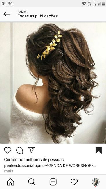 Minhas escolhas para o dia de noiva - Milene 1