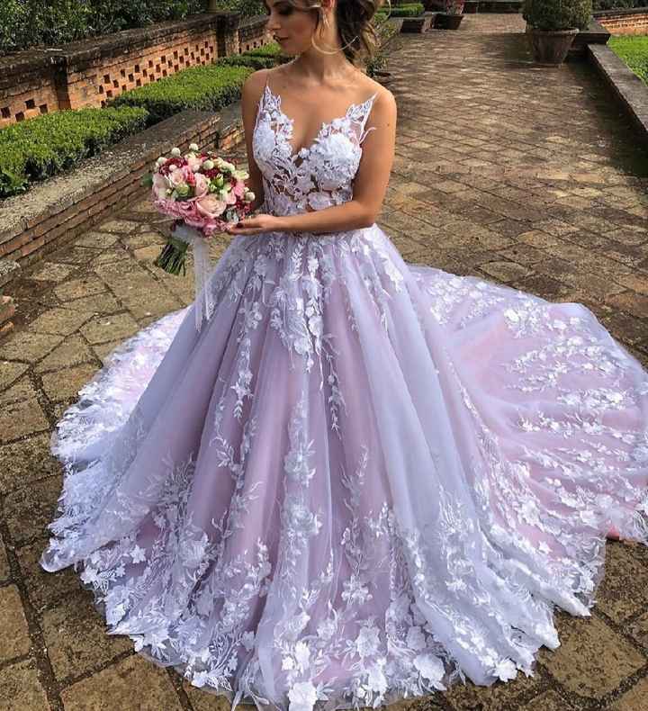 Casamento sem o vestido branco? - 1