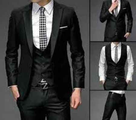 Terno preto slim