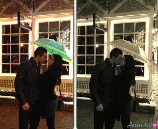 A Foto do Beijo!