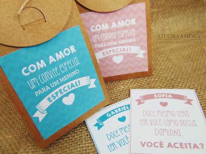 Convite Pajem