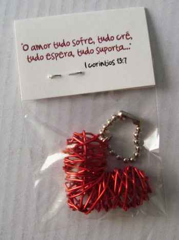 Chaveiro de coração
