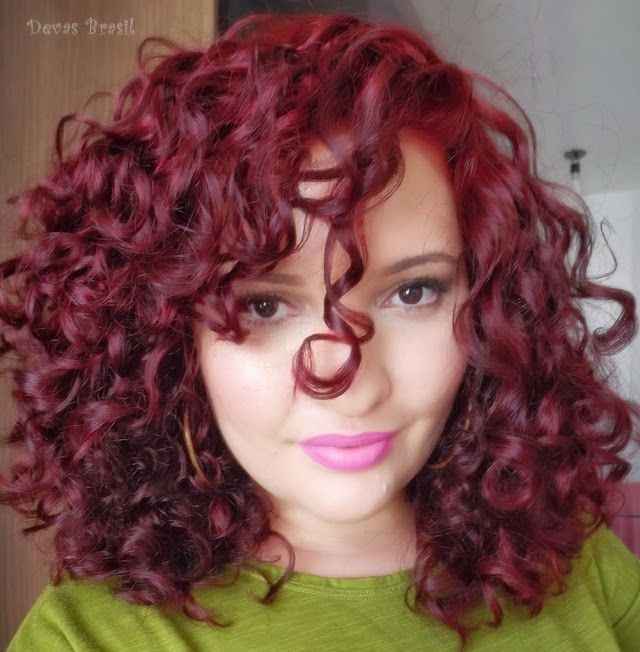 Cabelo marsala