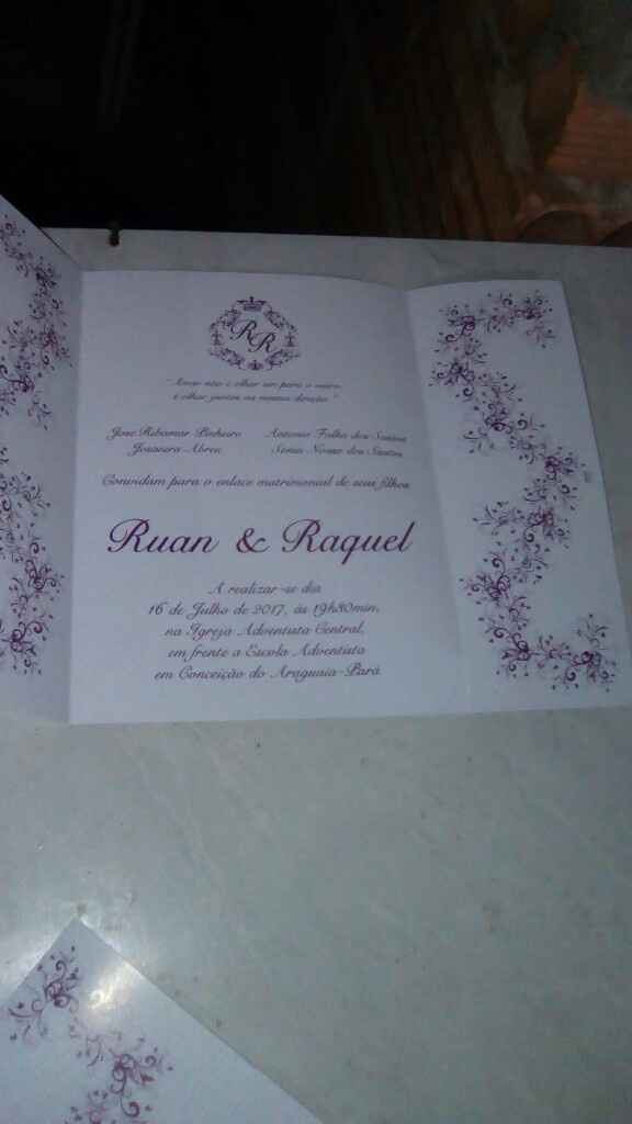 Convite de casamento #vemver - 2