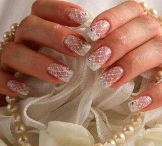 Inspirações de unhas decoradas para noivas💅 20