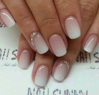 Inspirações de unhas decoradas para noivas💅 21