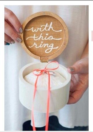 Inspirações de porta-alianças💍 - 4