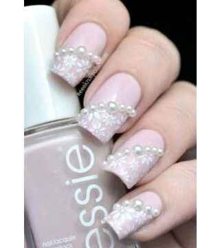  Inspirações de unhas decoradas para noivas💅 - 1