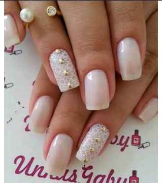 Inspirações de unhas decoradas para noivas💅 - 4