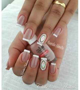  Inspirações de unhas decoradas para noivas💅 - 5