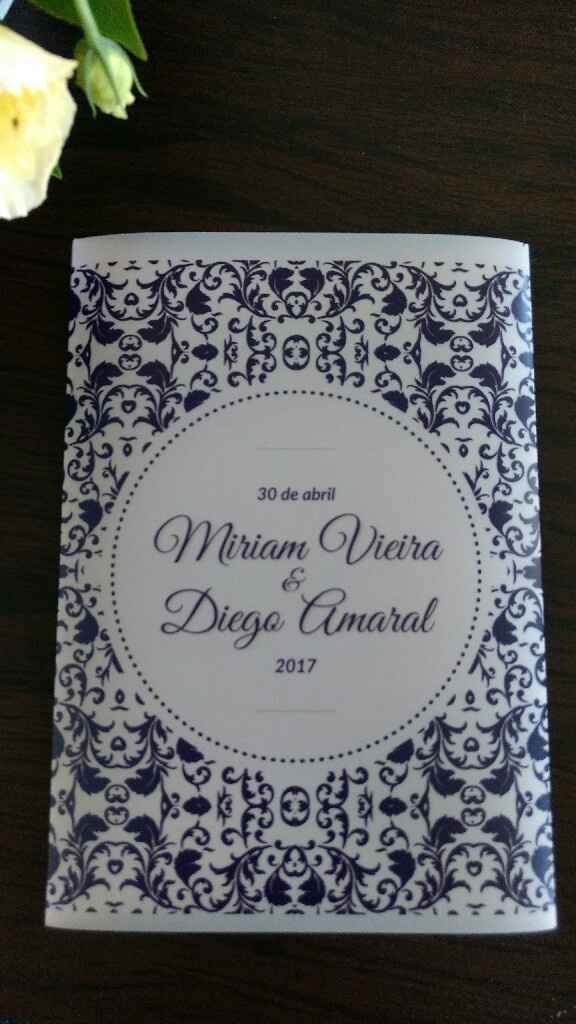 Meus convites ficaram prontos!!!! - 2