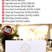  Convites de Casamento Black Friday - 1