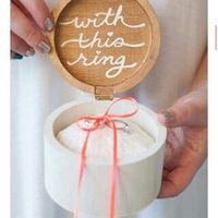 Inspirações de porta-alianças💍 - 4