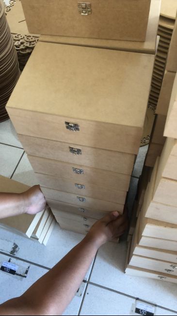 Postem a caixas dos padrinhos 2