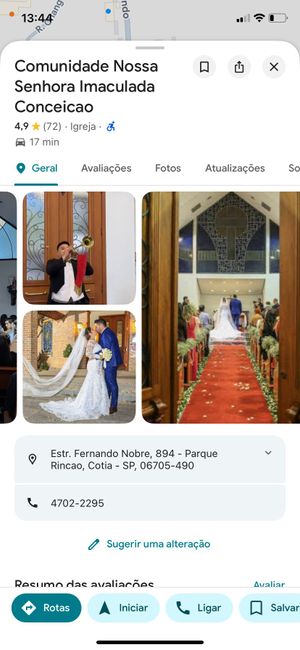 Novinhas, alguém casou ou pesquisou o preço para casar na Comunidade Nossa Senhora Imaculada Conceiç