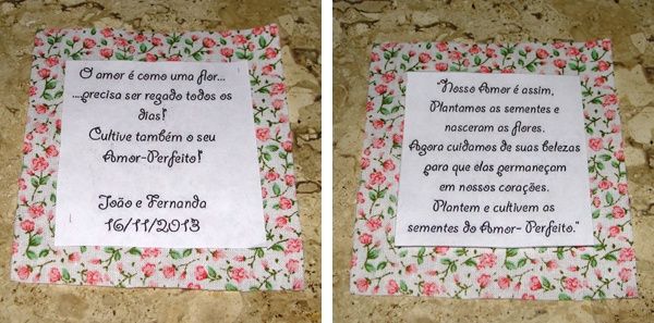 Lembrancinha para convidados