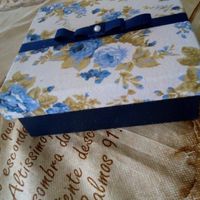 Caixinha padrinhos azul, estou vendendo - 3