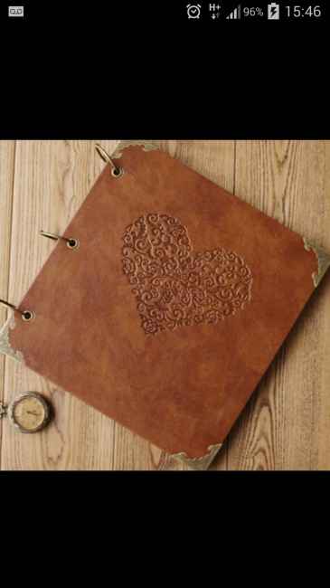 Livro de assinaturas estilo scrapbook - 1