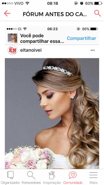Penteado para vestido princesa 👸🏻 - 1