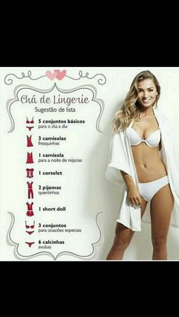 Cha de lingerie - 1