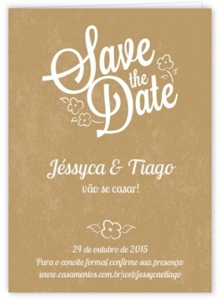 Save the date