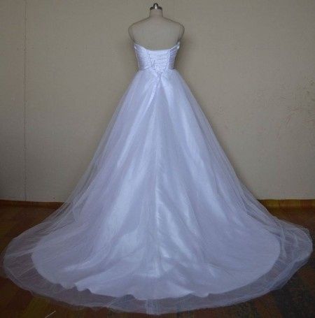 costas do meu vestido de noiva ....