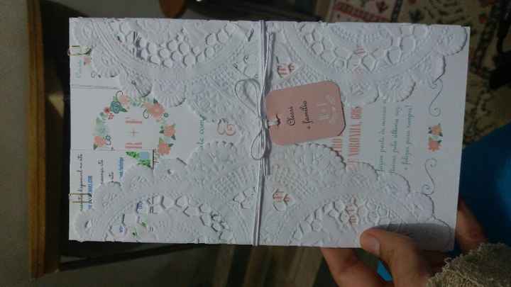 Vem ver meu convite de casamento - 1
