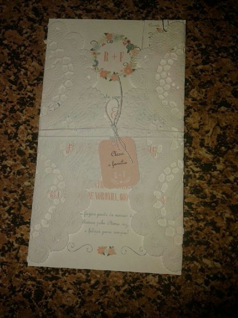 Convite do casamento - 2