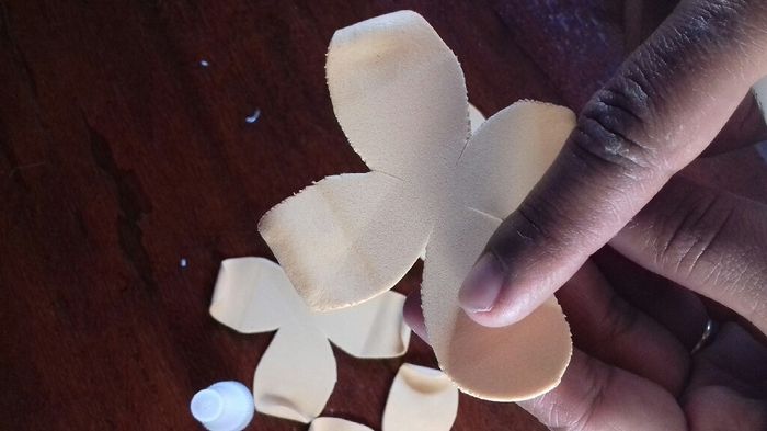 Como prometido rosas diy eva - 6