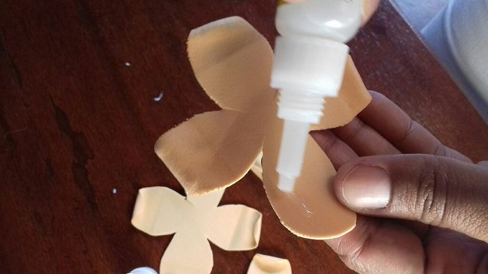 Como prometido rosas diy eva - 7