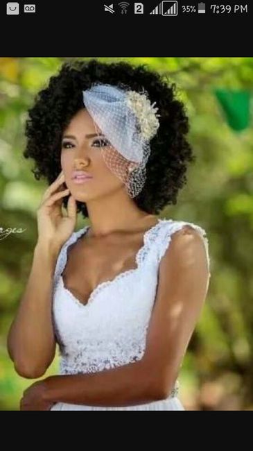 Tem alguma crespa/cacheada na dúvida de penteado para o grande dia?? - 1