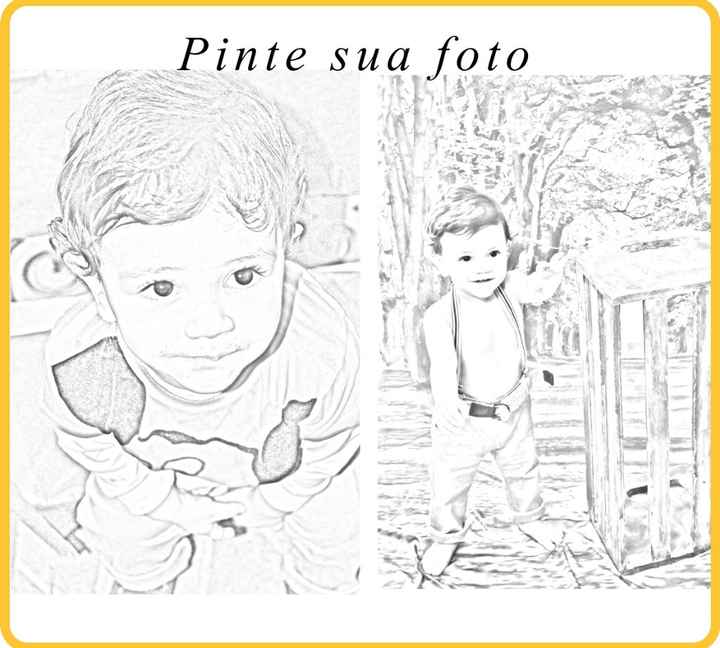 essas são as fotos do noivinho que passei pra desenho tb