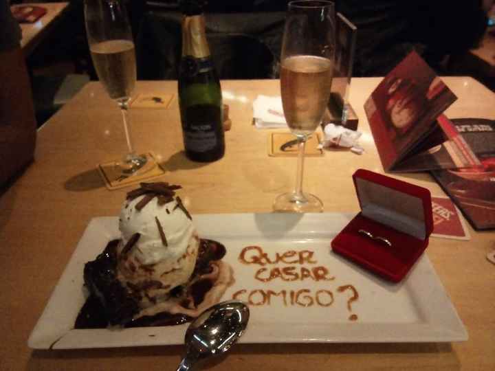 Onde foi o pedido de casamento? - 1