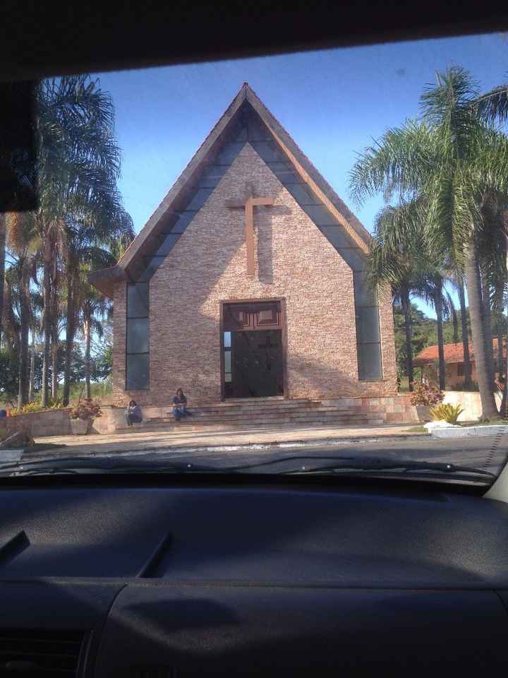 Parte de fora da Capela