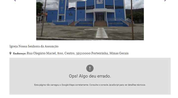 erro site