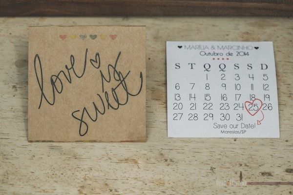 Inspiração Save The Date