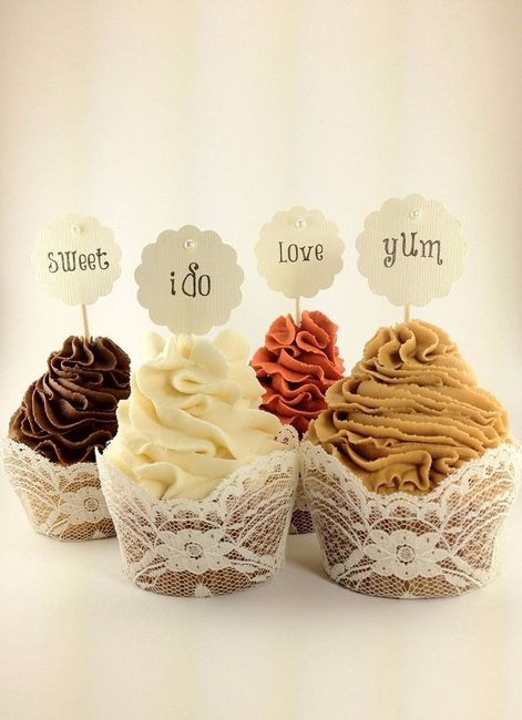 Inspiração Cupcake noivado