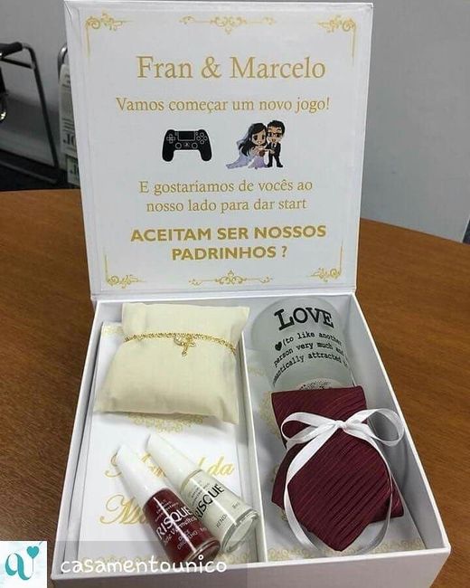 Convites para padrinhos - 7