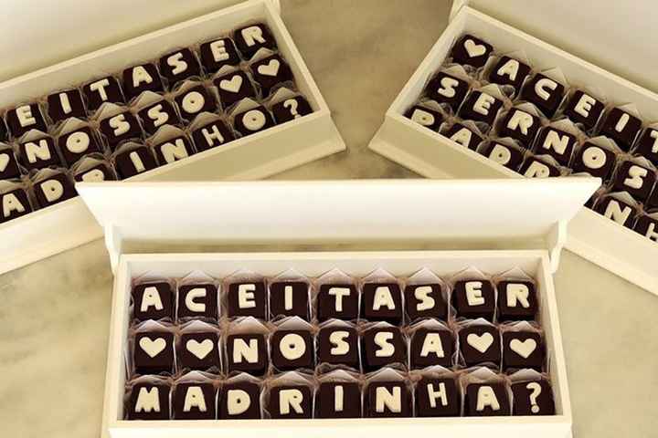 Convites dos padrinhos e madrinhas - 3