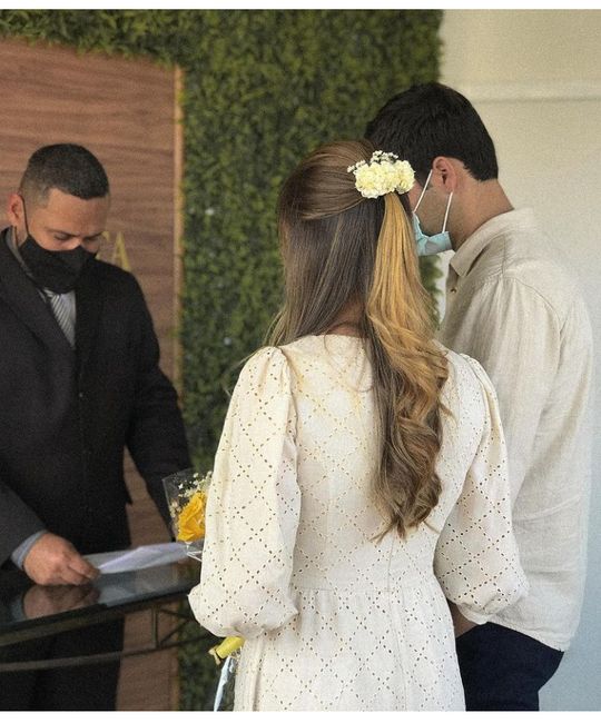 Qual acessório usar no casamento civil? 7