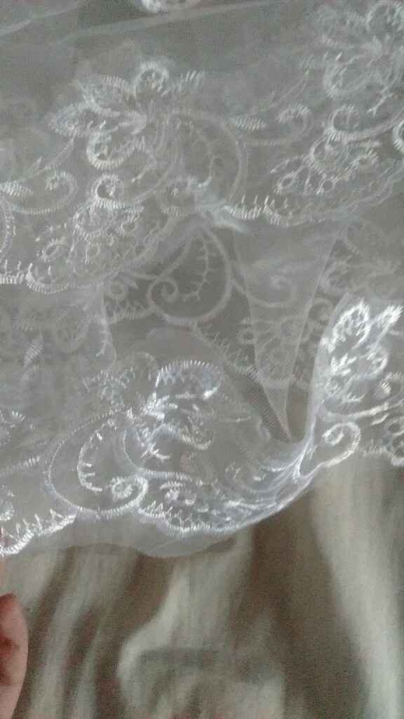 Comprinhas aliexpress... meu véu chegou !! - 2