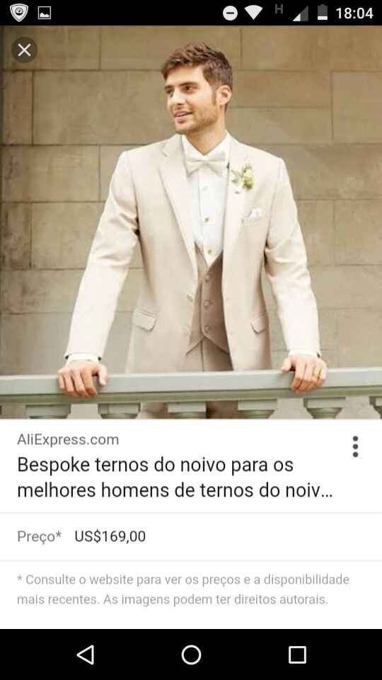 Quero / não quero meu noivo assim (ou parecido).... - 1