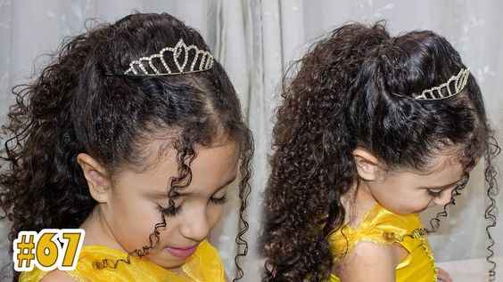 daminha de cabelo cacheado - 1