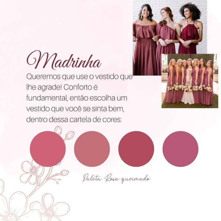 Gravatas para Padrinhos Rosê - 1