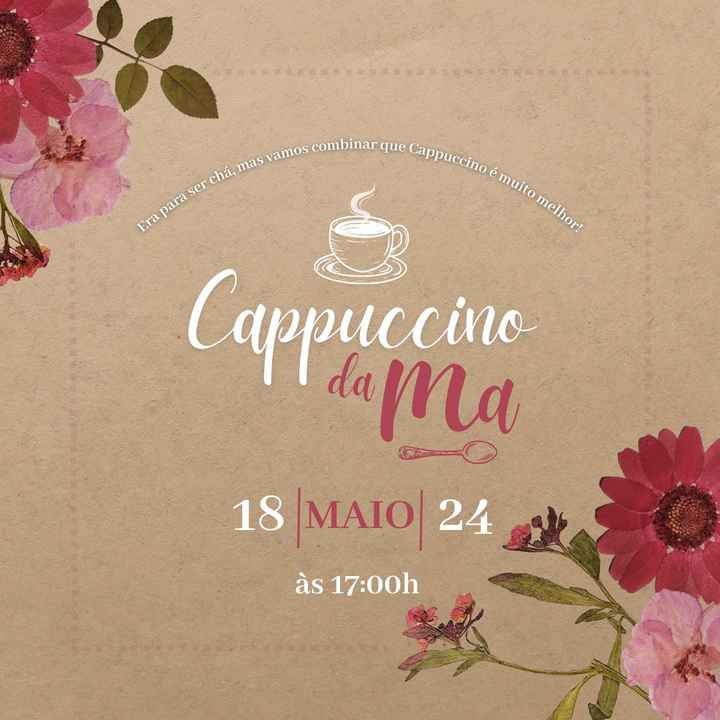 ̶C̶h̶á̶ ̶d̶e̶ ̶p̶a̶n̶e̶l̶a̶  Cappuccino da Ma 🫖🩷 - 5
